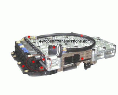VW  6HP26A  remanufactured valve Body